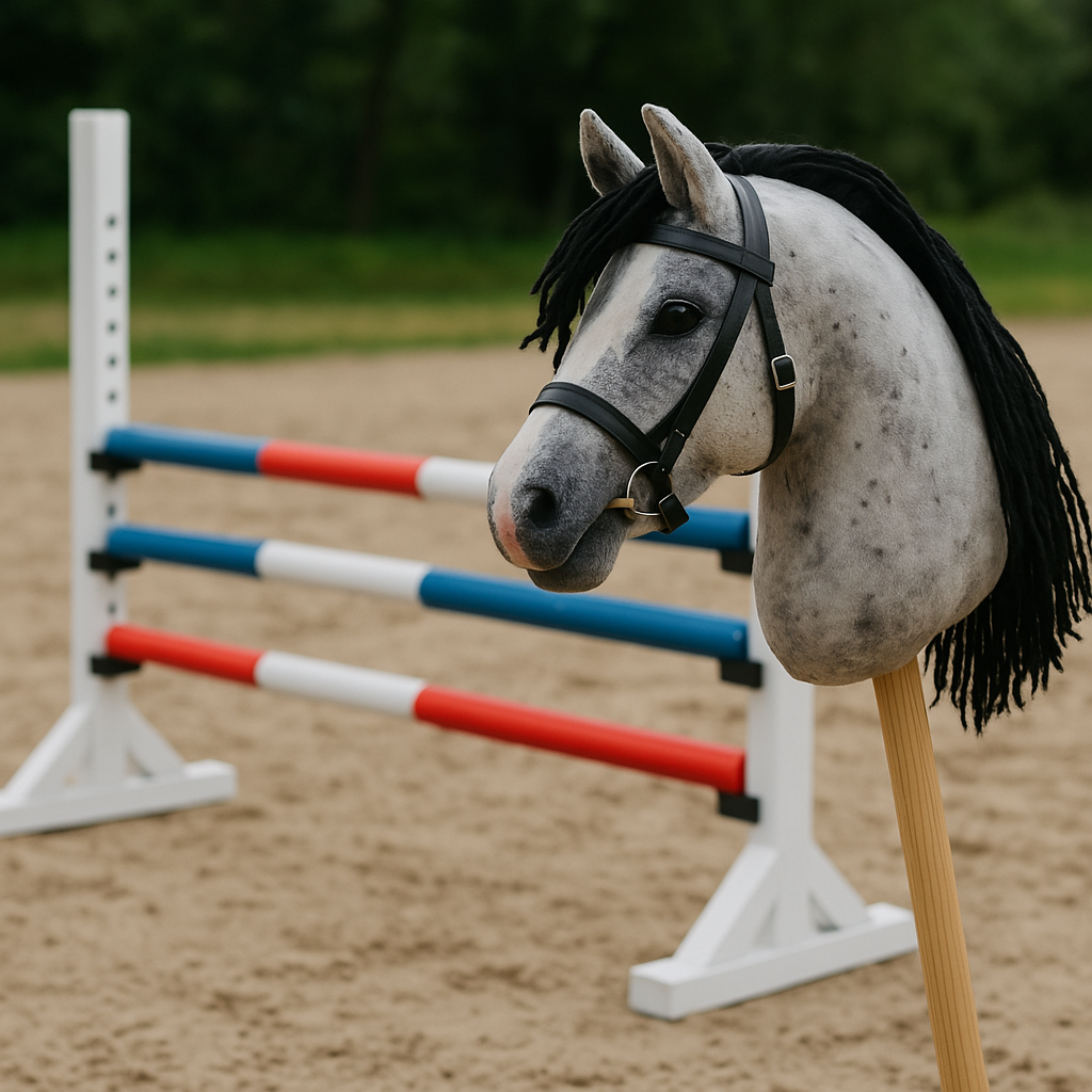 Z jakimi przeszkodami można się spotkać trenując hobby horse?